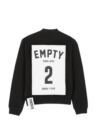 Main View - Click To Enlarge - STUDIO CONCRETE - 'Series 1 to 10' sweatshirt - 2 Empty