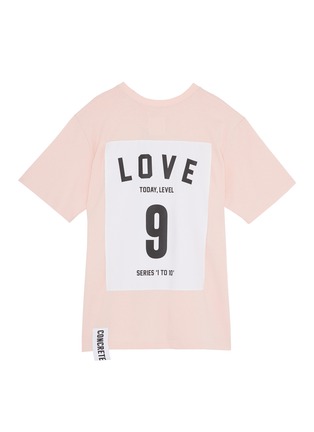 Main View - Click To Enlarge - STUDIO CONCRETE - 'Series 1 to 10' oversized unisex T-shirt – 9 Love