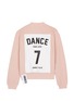 Main View - Click To Enlarge - STUDIO CONCRETE - 'Series 1 to 10' sweatshirt - 7 Dance
