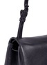 Detail View - Click To Enlarge - KARA - Mini pebbled leather messenger bag