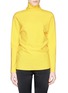 Main View - Click To Enlarge - MS MIN - Turtleneck bonded jersey top