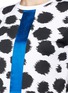 Detail View - Click To Enlarge - ÊTRE CÉCILE - Colourblock stripe cheetah print T-shirt