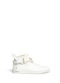 Main View - Click To Enlarge - BUSCEMI SHOES - '100mm' twist lock strap leather sneakers