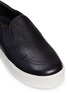 Detail View - Click To Enlarge - ASH - 'Jungle Shiny' waxed leather skate slip-ons