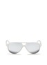 Main View - Click To Enlarge - SONS + DAUGHTERS - 'Rocky' kids acetate mirror aviator sunglasses