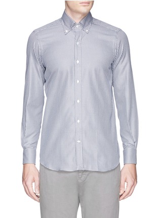 Main View - Click To Enlarge - TOMORROWLAND - Houndstooth check shirt