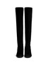 Figure View - Click To Enlarge - STUART WEITZMAN - '5050' elastic back suede boots