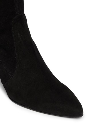 Detail View - Click To Enlarge - STUART WEITZMAN - 'Cool Boot' suede knee high boots