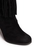 Detail View - Click To Enlarge - STUART WEITZMAN - 'Fringie' knee high fringe suede boots