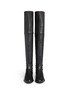 Figure View - Click To Enlarge - STUART WEITZMAN - 'Lowland' stretch leather thigh high boots