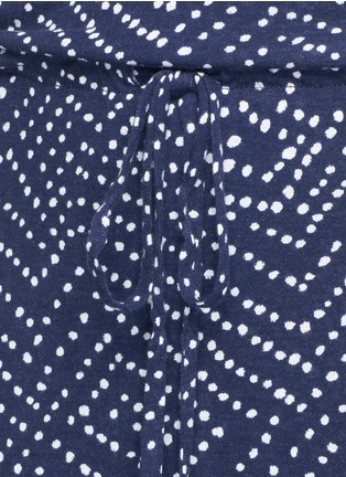 Detail View - Click To Enlarge - DIANE VON FURSTENBERG - 'Sophie' batik dot print silk blend maxi dress