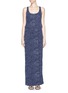 Main View - Click To Enlarge - DIANE VON FURSTENBERG - 'Sophie' batik dot print silk blend maxi dress