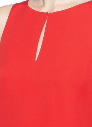 Detail View - Click To Enlarge - DIANE VON FURSTENBERG - 'Raica' silk sleeveless blouse