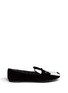 Main View - Click To Enlarge - MARC BY MARC JACOBS SHOES - Pit bull suede combo slip-ons