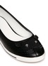 Detail View - Click To Enlarge - MARC BY MARC JACOBS - Mouse perforated leather slip-ons