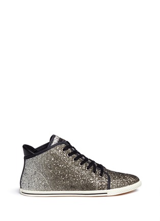 Main View - Click To Enlarge - MARC BY MARC JACOBS SHOES - Coarse glitter sneakers