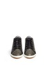 Figure View - Click To Enlarge - MARC BY MARC JACOBS SHOES - Coarse glitter sneakers