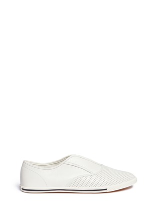 Main View - Click To Enlarge - MARC BY MARC JACOBS SHOES - Perforated slip-on sneakers