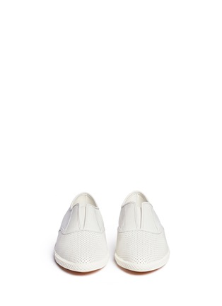 Figure View - Click To Enlarge - MARC BY MARC JACOBS SHOES - Perforated slip-on sneakers