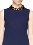 Figure View - Click To Enlarge - KENNETH JAY LANE - Chain link choker necklace