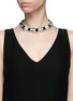 Figure View - Click To Enlarge - KENNETH JAY LANE - Crystal pavé Art Deco necklace
