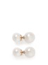 Main View - Click To Enlarge - KENNETH JAY LANE - Baroque pearl ball stud earrings