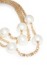 Detail View - Click To Enlarge - KENNETH JAY LANE - Three strand glass pearl opera necklace