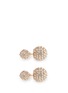 Main View - Click To Enlarge - KENNETH JAY LANE - Crystal ball earrings