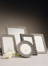  - L'OBJET - Deco Noir 8R photo frame – Platinum
