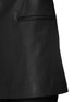 Detail View - Click To Enlarge - HELMUT LANG - Glossy wool blazer