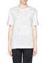 Main View - Click To Enlarge - HELMUT LANG - Lightning print washed jersey T-shirt