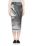 Main View - Click To Enlarge - HELMUT LANG - Method print jersey skirt