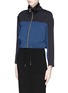Front View - Click To Enlarge - HELMUT LANG - 'Solar' colourblock jacket
