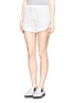 Front View - Click To Enlarge - HELMUT LANG - Crepe shorts