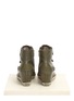 Back View - Click To Enlarge - ASH - Eagle leather wedge sneakers