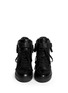 Figure View - Click To Enlarge - ASH - 'Body' leather wedge platform sneakers