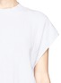 Detail View - Click To Enlarge - 3.1 PHILLIP LIM - Geometric ottoman knit cropped top
