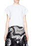 Main View - Click To Enlarge - 3.1 PHILLIP LIM - Geometric ottoman knit cropped top