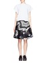 Figure View - Click To Enlarge - 3.1 PHILLIP LIM - Geometric ottoman knit cropped top