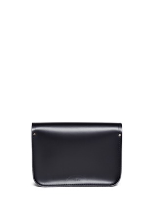 Back View - Click To Enlarge - CAMBRIDGE SATCHEL - 11" detachable strap leather satchel