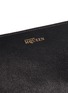 Detail View - Click To Enlarge - ALEXANDER MCQUEEN - Leather flat zip pouch