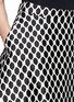 Detail View - Click To Enlarge - DIANE VON FURSTENBERG - 'Amelia' diamond print skirt 