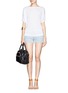 Figure View - Click To Enlarge - VINCE - Drape tee 