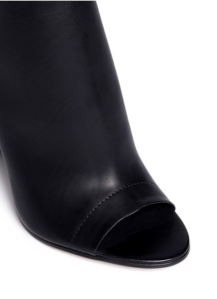 Detail View - Click To Enlarge - VINCE - Addison sling-back leather booties