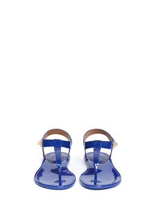 Figure View - Click To Enlarge - AERIN - Harper patent leather thong sandals