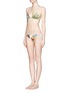 Figure View - Click To Enlarge -  - Floral Maze triangle bikini set