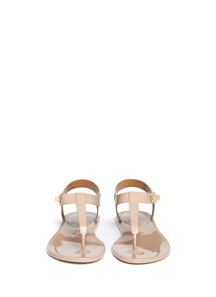Figure View - Click To Enlarge - AERIN - Harper patent leather thong sandals