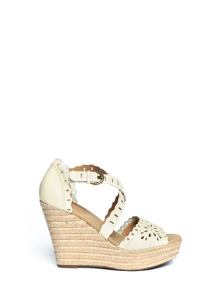 Main View - Click To Enlarge - AERIN - 'Laila' espadrille wedge sandal