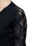 Detail View - Click To Enlarge - DIANE VON FURSTENBERG - 'Doris' lace trim cardigan