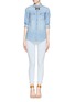 Figure View - Click To Enlarge - J.CREW - Stretch Toothpick jeans in Arcade Wash